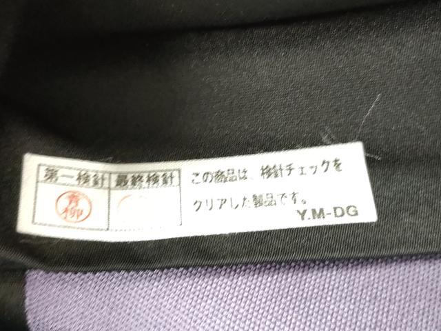 平和屋着物●世界的人形師 辻村寿三郎 ジュサブロー 六通柄袋帯 麻の葉文 黒地 正絹 逸品 CABL4440dy