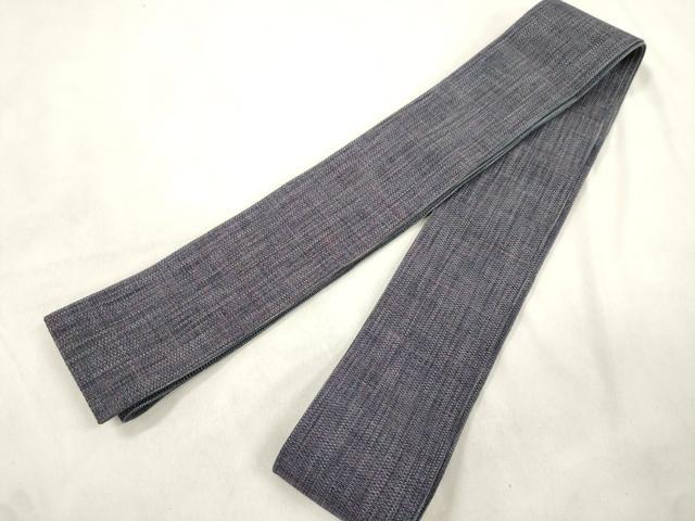 平和屋着物●男性 角帯 霞文 正絹 逸品 CABL4673dy