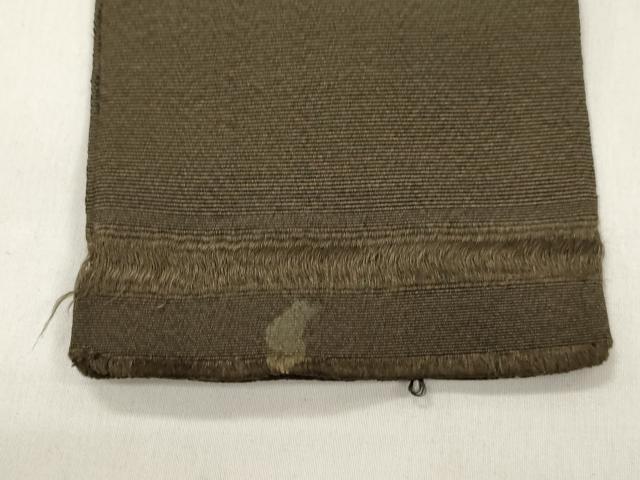 平和屋着物●男性 本場筑前博多織 角帯 媚茶色 正絹 逸品 CABL4683dy