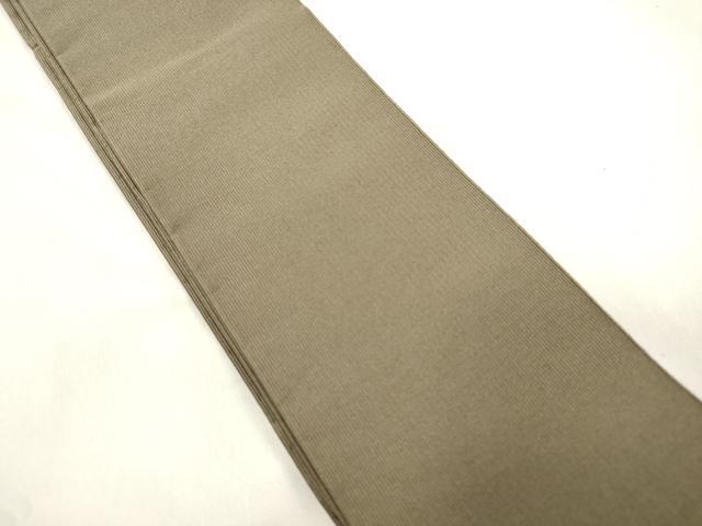 平和屋着物●男性 爪掻き本綴れ 角帯 肥後煤竹色 共箱付き 正絹 逸品 未使用 CABL4692dy