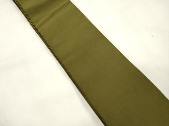 平和屋着物●男性 爪掻き本綴れ 角帯 璃寛茶色 共箱付き 正絹 逸品 CABL4773dy