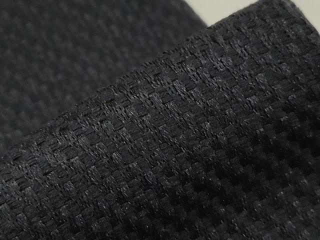 平和屋着物●男性 本場筑前博多織 角帯 濃紺地 正絹 逸品 CABL4797dy