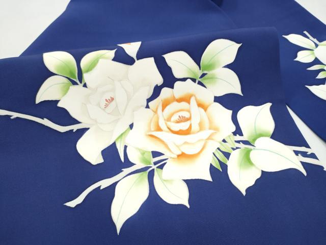 平和屋着物▼塩瀬 九寸名古屋帯 枝椿 正絹 逸品 CABL5077hy
