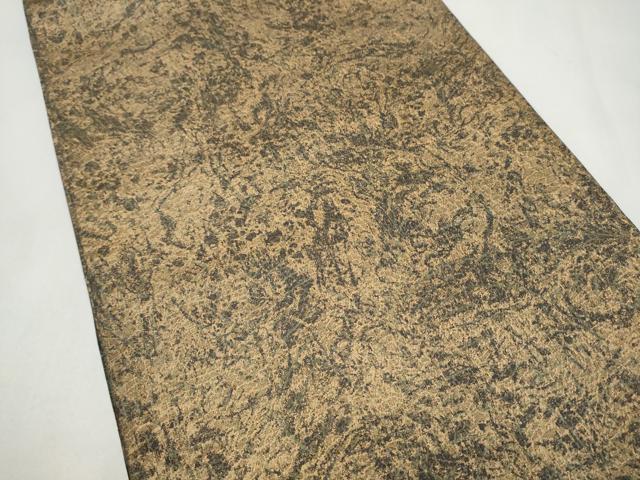 平和屋着物●両面 両方向 全通柄袋帯 斜線文 引箔 正絹 逸品 CABL5139hy