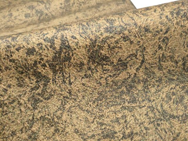 平和屋着物●両面 両方向 全通柄袋帯 斜線文 引箔 正絹 逸品 CABL5139hy