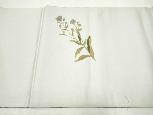 平和屋着物●両面 六通柄袋帯 霞文 正絹 逸品 CABL5199hy