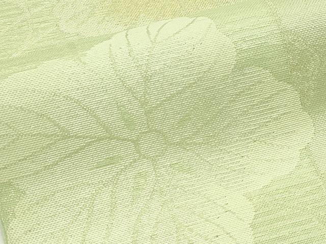 平和屋着物*夏物 六通柄 本袋帯 草花文 金銀糸 正絹 逸品 CABL5209rv