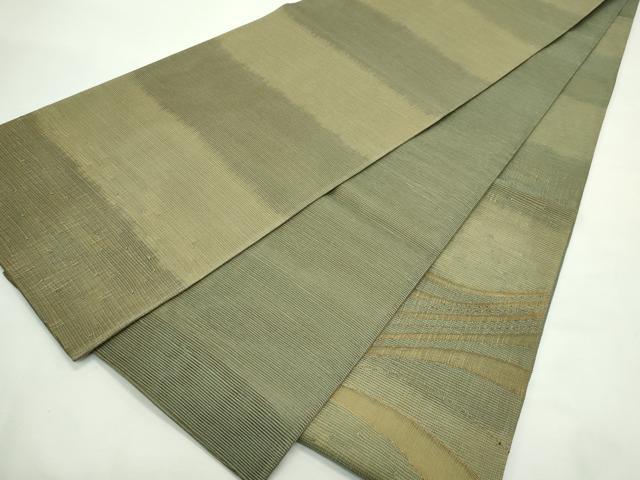 平和屋着物*夏物 太鼓柄袋帯 櫛織 抽象文 正絹 逸品 CABL5222rv
