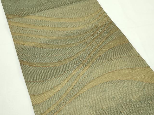 平和屋着物*夏物 太鼓柄袋帯 櫛織 抽象文 正絹 逸品 CABL5222rv
