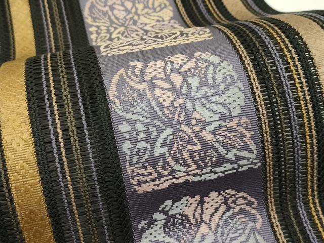 平和屋着物*夏物 本場筑前博多織 八寸名古屋帯 羅献上 正絹 逸品 CABL5268rv