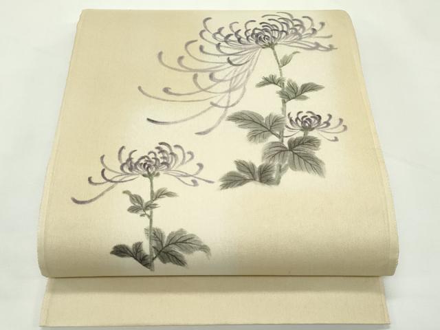 平和屋着物*夏物 太鼓柄袋帯 手描き 乱菊 正絹 逸品 CABL5327rv