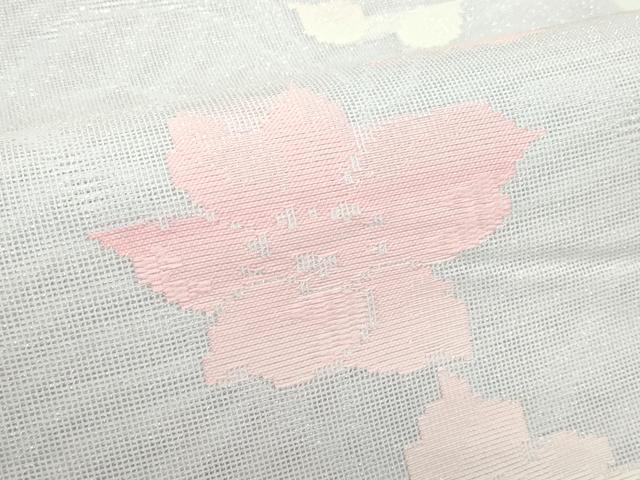 平和屋着物*夏物 六通柄袋帯 舞花文 ラメ糸 CABL5352rv