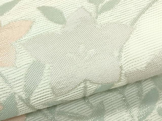 平和屋着物*夏物 六通柄 京袋帯 流水桔梗文 銀糸 CABL5354rv