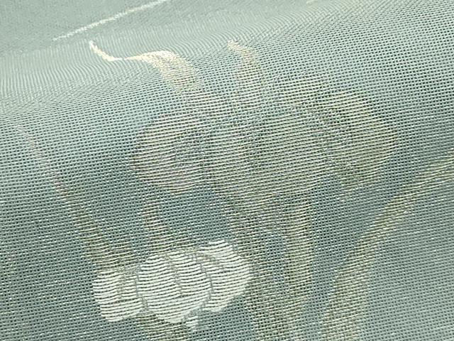 平和屋着物*夏物 六通柄袋帯 菊 杜若 金糸 正絹 逸品 CABL5375rv