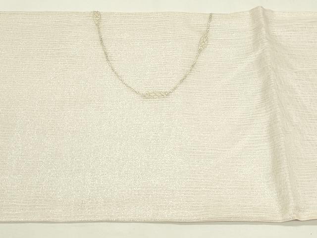 平和屋着物*夏物 太鼓柄袋帯 刺繍 ビーズ 抽象文 金銀糸 正絹 逸品 未使用 CABL5388rv