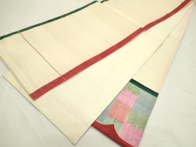 平和屋着物*夏物 太鼓柄袋帯 抽象文 正絹 逸品 未使用 CABL5392rv