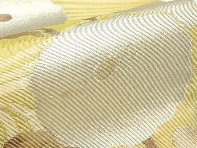 平和屋着物*夏物 太鼓柄袋帯 菊 金銀糸 正絹 逸品 CABL5395rv