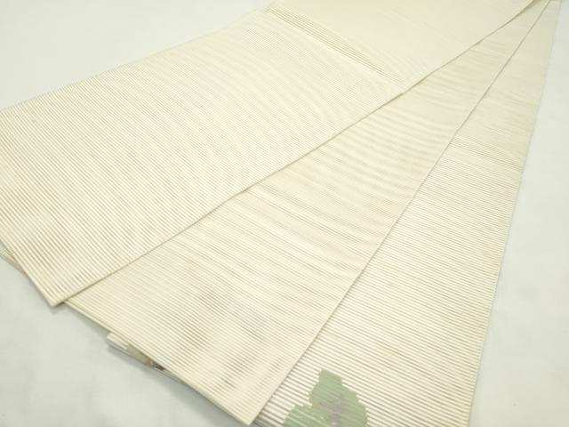 平和屋着物*夏物 太鼓柄袋帯 絽綴れ 風景文 金銀糸 正絹 逸品 CABL5438rv