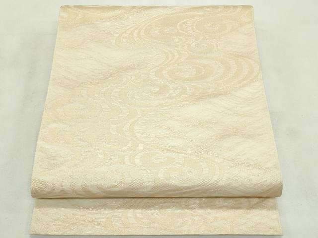 平和屋着物*夏物 六通柄 本袋帯 光琳水 金糸 正絹 逸品 CABL5469rv