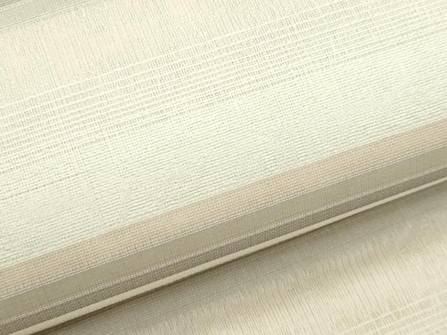 平和屋着物*夏物 両面 六通柄袋帯 横段花文 正絹 逸品 CABL5476rv