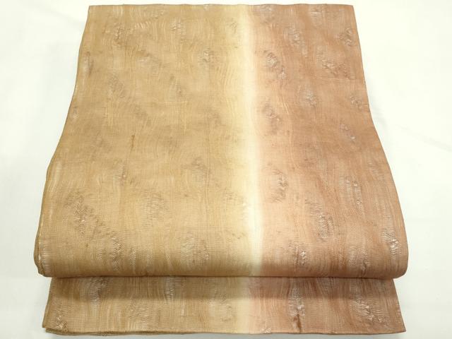 平和屋着物*夏物 全通柄 京袋帯 櫛織 間道 正絹 逸品 CABL5588rv