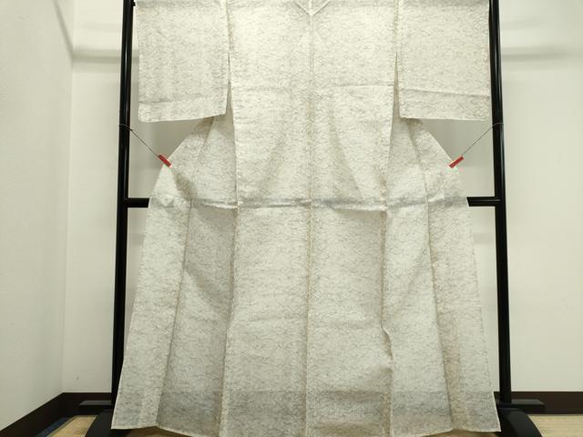 平和屋着物*夏物 紗紬 笹文 正絹 逸品 CABL5610ou