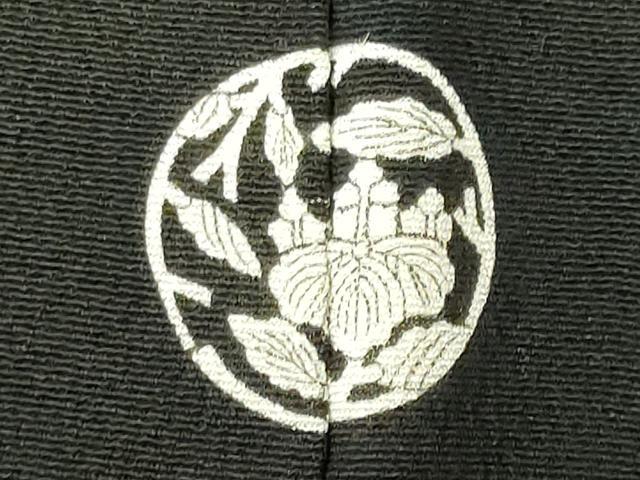 平和屋着物■豪華黒留袖 駒刺繍 菊 金糸 正絹 逸品 CABL5760ou