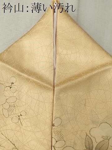 平和屋着物■上質な小紋 枝花文 暈し染め 正絹 逸品 CABL5807ou