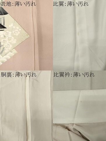 平和屋着物■豪華色留袖 色紙重ね風景花文 正絹 逸品 CABL5827ou
