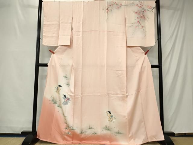 平和屋着物■訪問着 童子遊び 暈し染め 正絹 逸品 CABL5828ou