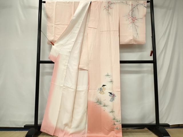 平和屋着物■訪問着 童子遊び 暈し染め 正絹 逸品 CABL5828ou