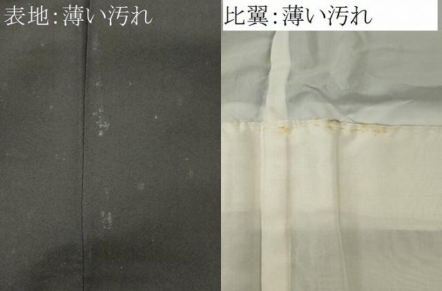 平和屋着物■豪華黒留袖 尾長鳥枝松文 金彩 正絹 逸品 CABL5872ou