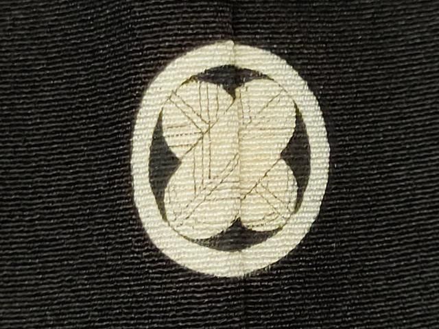 平和屋着物■豪華黒留袖 尾長鳥枝松文 金彩 正絹 逸品 CABL5872ou