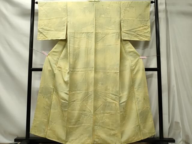 平和屋着物■上質な小紋 霞枝梅地紋 暈し染め 正絹 逸品 CABL5873ou