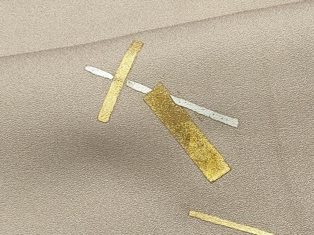 平和屋着物■訪問着 箔散らし 暈し染め 金銀彩 正絹 逸品 未使用 CABL5874ou