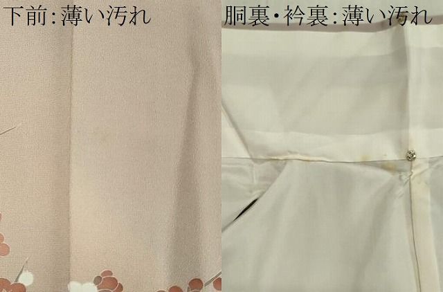 平和屋着物■豪華色留袖 作家物 飛鶴枝花文 金彩 正絹 逸品 CABL5889ou