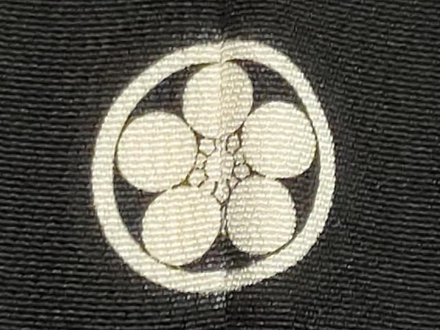 平和屋着物■豪華黒留袖 作家物 駒刺繍 立波飛鶴松文 金銀彩 正絹 逸品 CABL5895ou