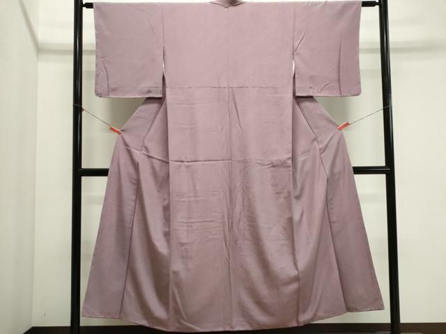 平和屋着物■江戸小紋 斜線文 正絹 逸品 CABL5907ou