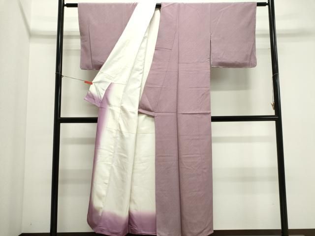平和屋着物■江戸小紋 斜線文 正絹 逸品 CABL5907ou