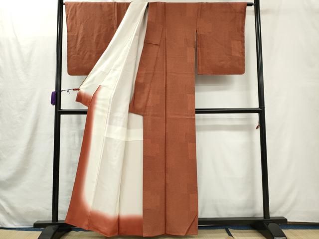 平和屋着物■江戸小紋 寄せ小紋柄 正絹 逸品 未使用 CABL5969ou