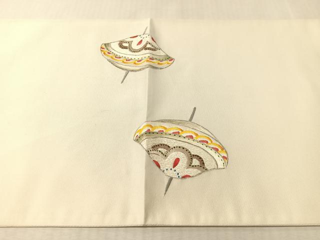 平和屋着物●総刺繍 太鼓柄袋帯 玩具文 金彩 正絹 逸品 CABL6005vp