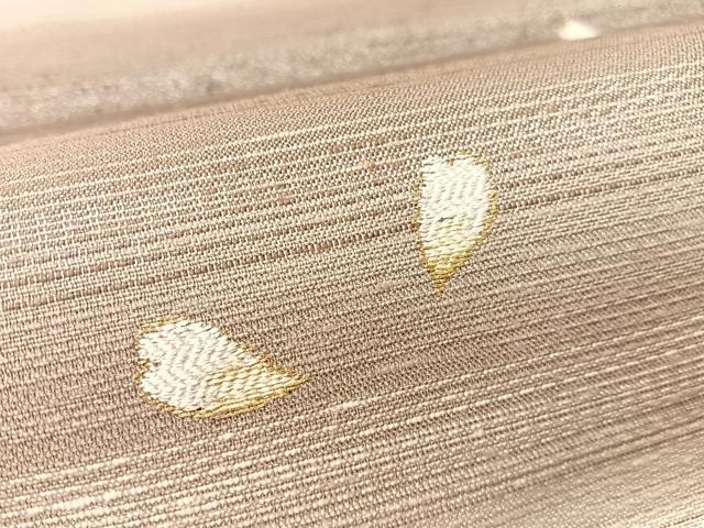 平和屋着物●両面 全通柄袋帯 嵐山さくら桟敷 桜かんざし 月の満ち欠け 金銀糸 正絹 逸品 CABL6030vp