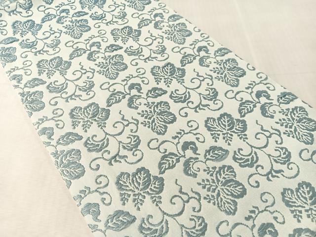 平和屋着物●つけ帯 唐織 桐唐草文 正絹 逸品 CABL6131vp