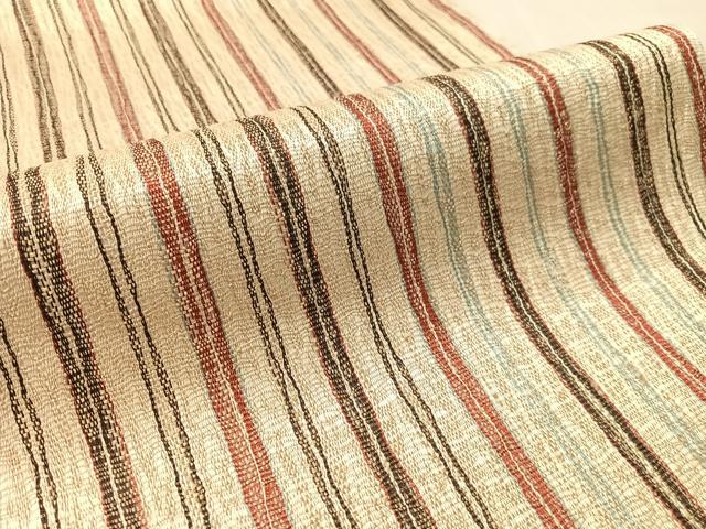 平和屋着物▽全通柄袋帯 スリーシーズン 春夏秋 櫛織 間道 正絹 逸品 CABL6139vp