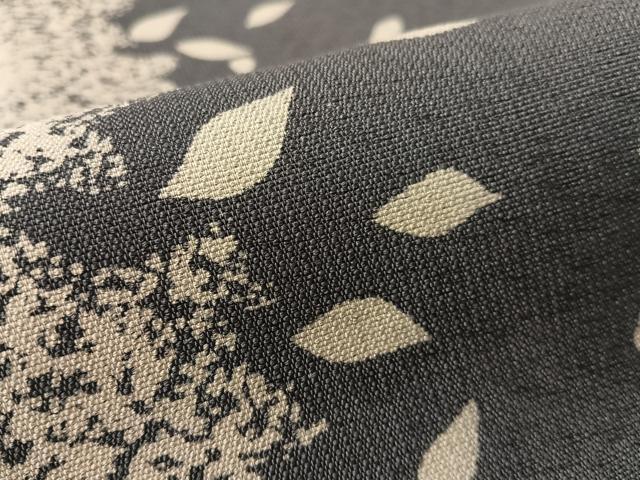 平和屋着物●全通柄袋帯 舞葉シルエット 正絹 逸品 未使用 CABL6279vp