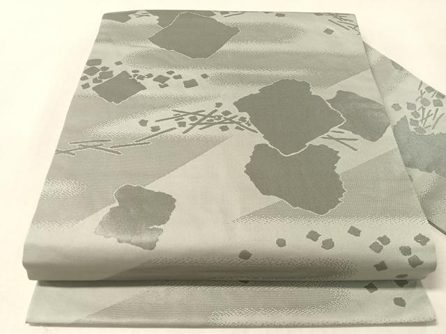 平和屋着物●西陣 川島織物 九寸名古屋帯 破れ箔散らし 正絹 逸品 CABL6315vp
