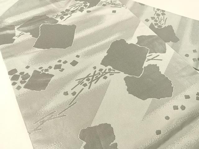 平和屋着物●西陣 川島織物 九寸名古屋帯 破れ箔散らし 正絹 逸品 CABL6315vp
