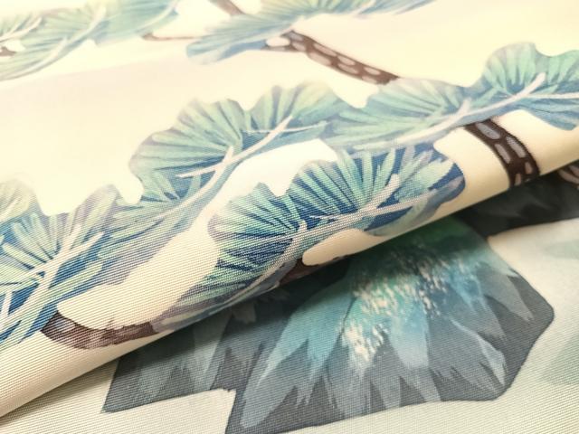 平和屋着物●塩瀬 九寸名古屋帯 ろうけつ染 浜松文 正絹 逸品 CABL6329vp