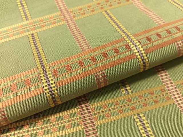 平和屋着物●本場筑前博多織 八寸名古屋帯 吉野間道 正絹 逸品 CABL6331vp
