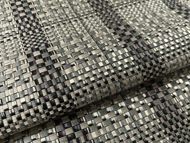 平和屋着物●本場筑前博多織 八寸名古屋帯 間道 正絹 逸品 CABL6368vp